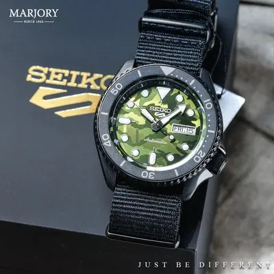 SEIKO 5 SRPJ37K1 MODE CAMOUFLAGE Yuto Horigome LIMITED EDITION MONTRE HOMME