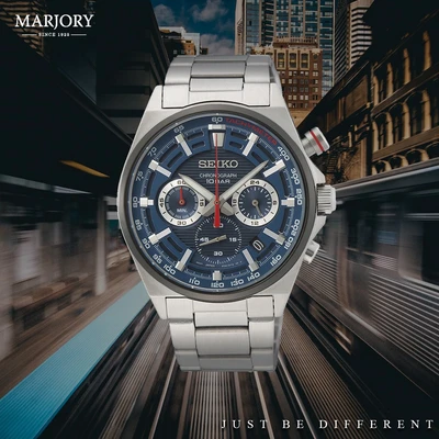 Seiko Quartz Chronograph SSB407 MONTRE HOMME