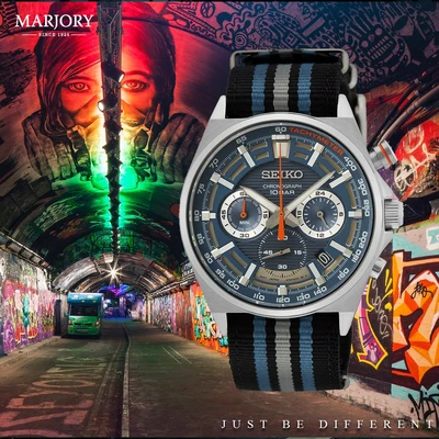 SEIKO Quartz Chronograph SSB409 MONTRE HOMME