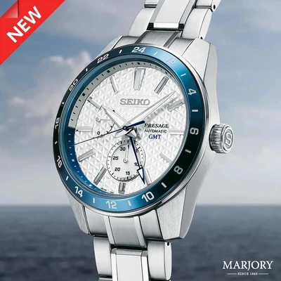 SEIKO PRESAGE 140th Anniversary Sharp Edged GMT SPB223J1 MONTRE HOMME