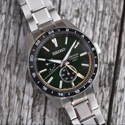 SEIKO PRESAGE Tokiwa Sharp Edged GMT SPB219J1 MONTRE HOMME