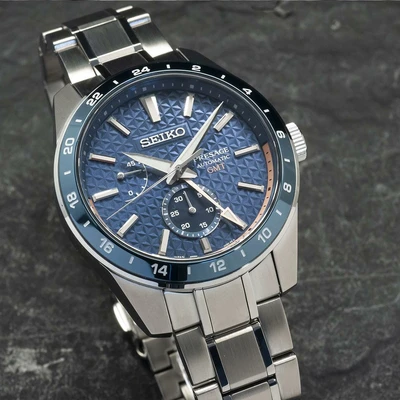SEIKO PRESAGE Aitetsu Sharp Edged GMT SPB217J1 MONTRE HOMME