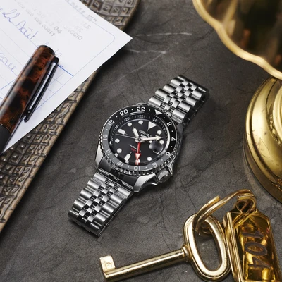 SEIKO 5 GMT SSK001K1 MONTRE HOMME