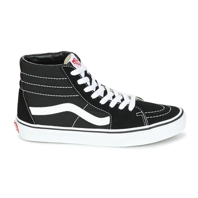 UA SK8-HI Noir Blanc