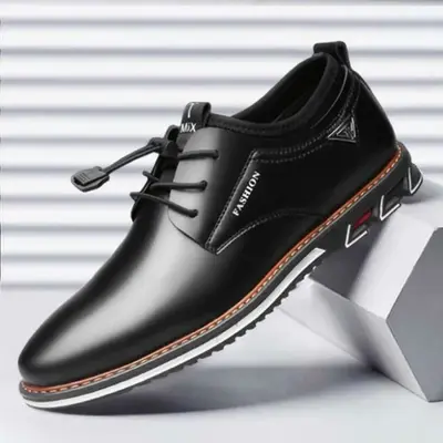 Derby Cuir Chaussures Hommes - Noir