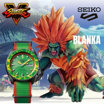 SEIKO 5 Street Fighter V Limited Edition SRPF23K1